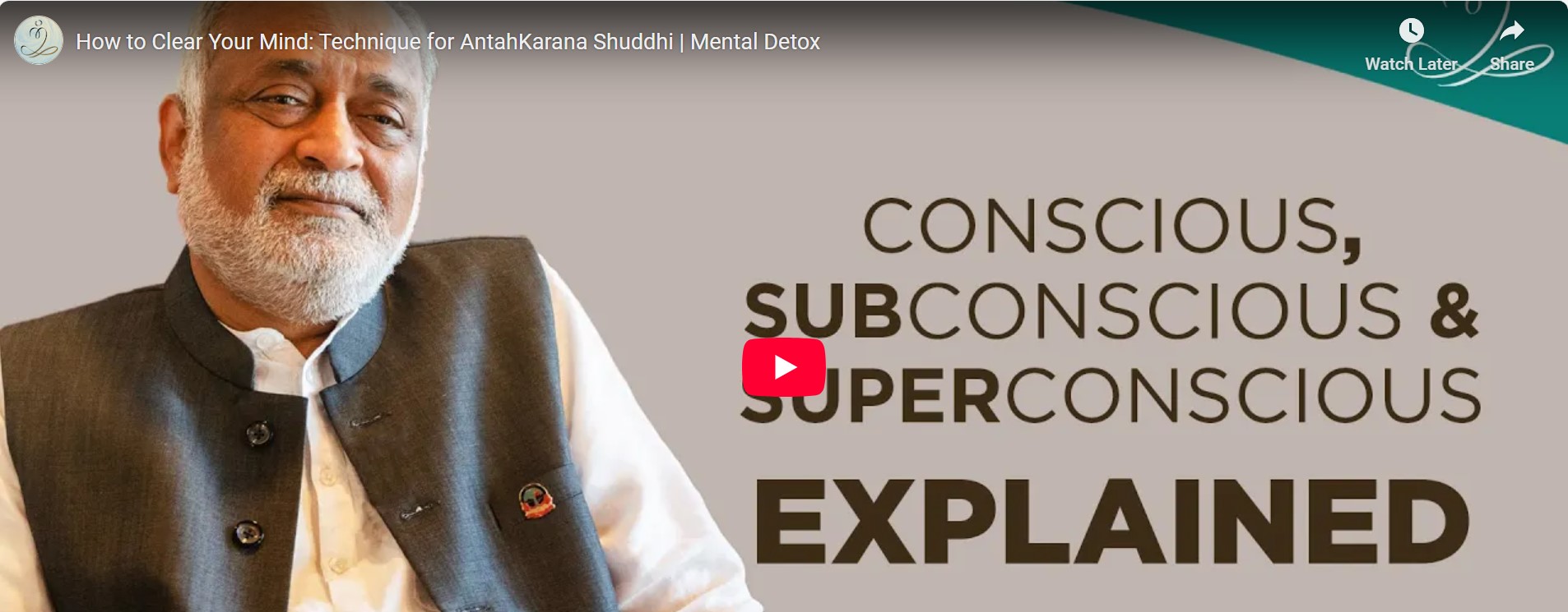 AntahKarana Suddhi (Mental Detox)